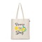 1 Pack Aesthetic Canvas Tote Bag for Women, Reusable Cotton Tote Bag for, Grocery, Shopping, Beach & Gifts for Women